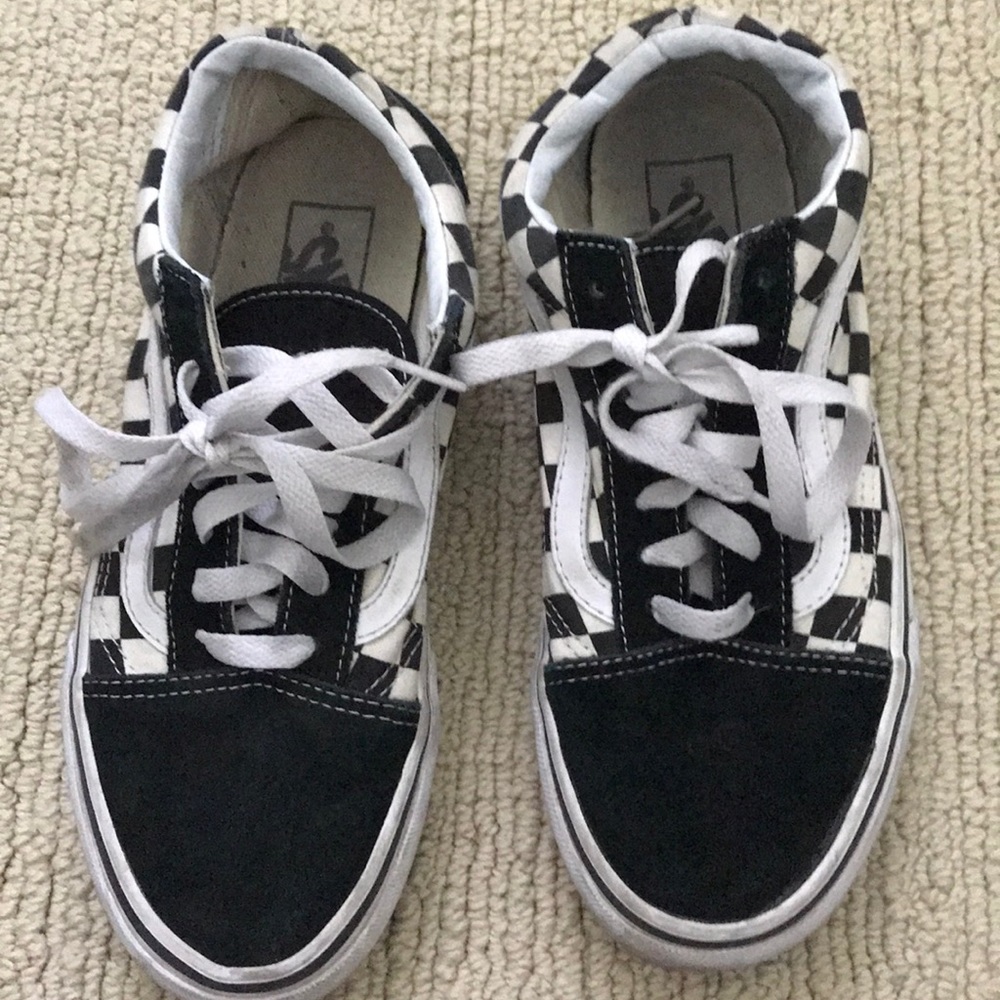 Checkered vans